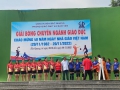 ĐỘI NỮ LIÊN QUÂN QUANG MINH THAM GIA GIẢI BÓNG CHUYỀN
